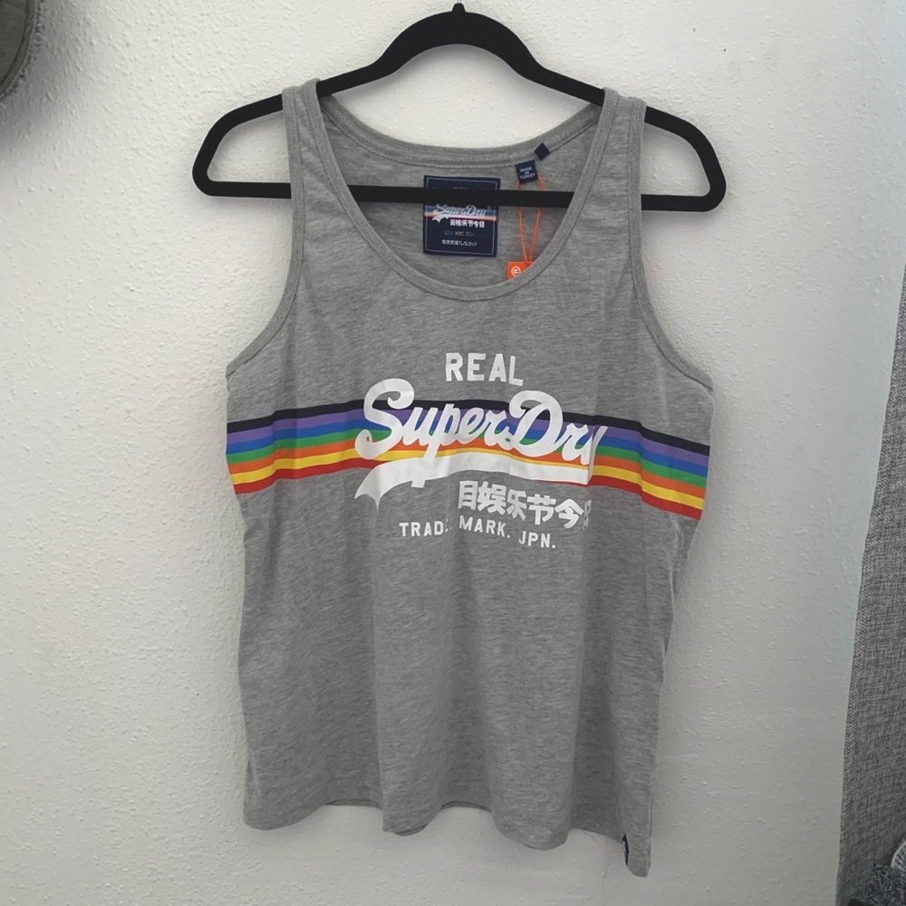 Superdry Rainbow tank